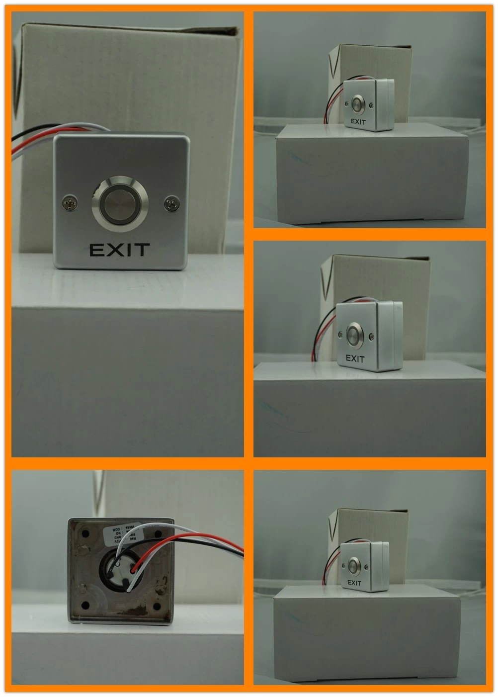 EA-27F Mini size door release button with LED back light