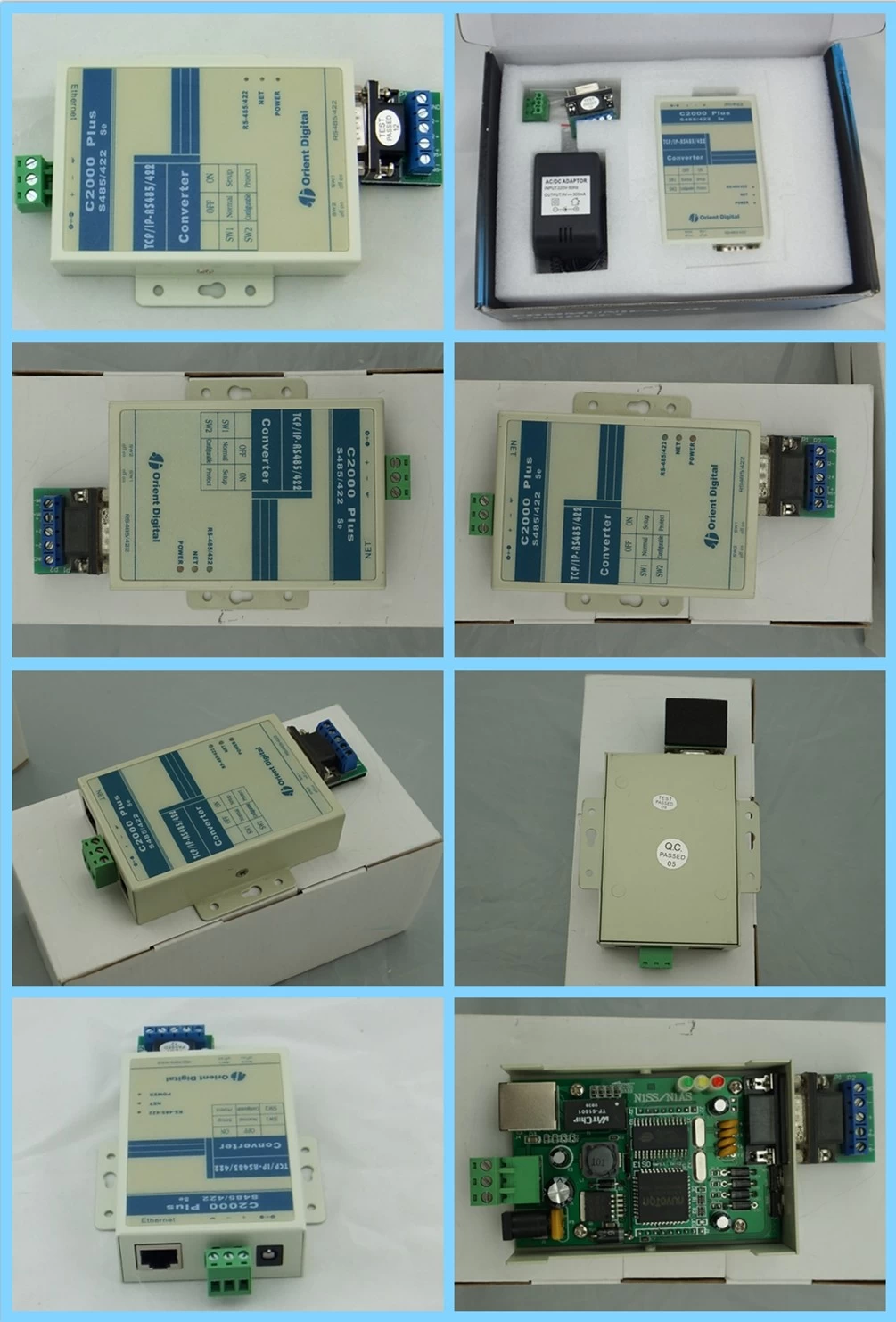 Data transmission converter RS232/485 to TCP/IP EA-06