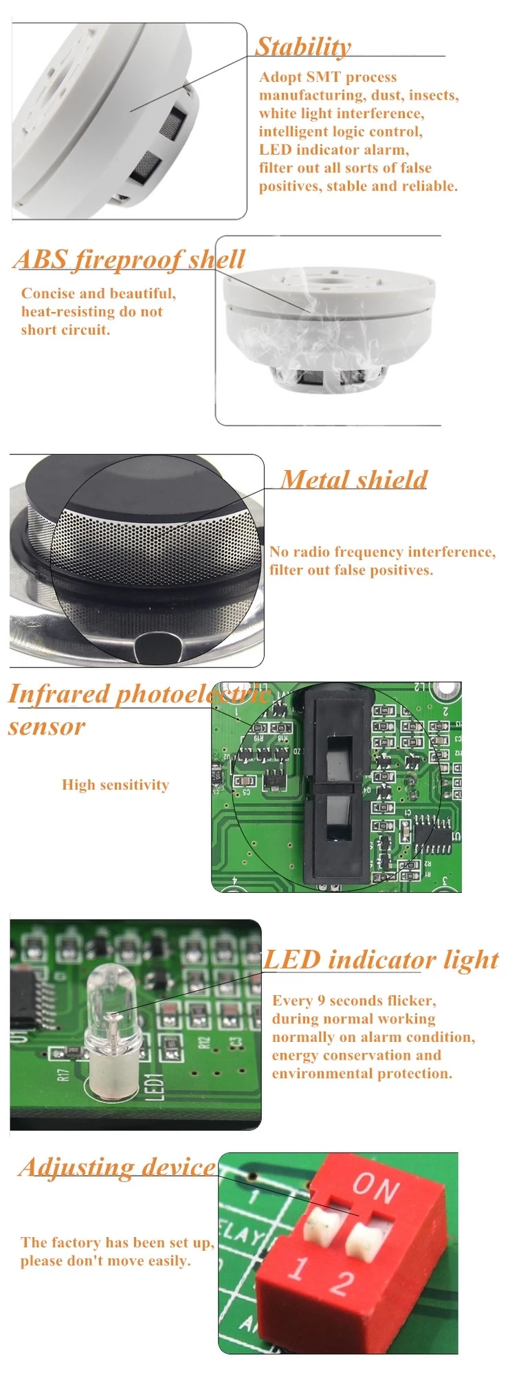 Photoelectric Smoke detector
