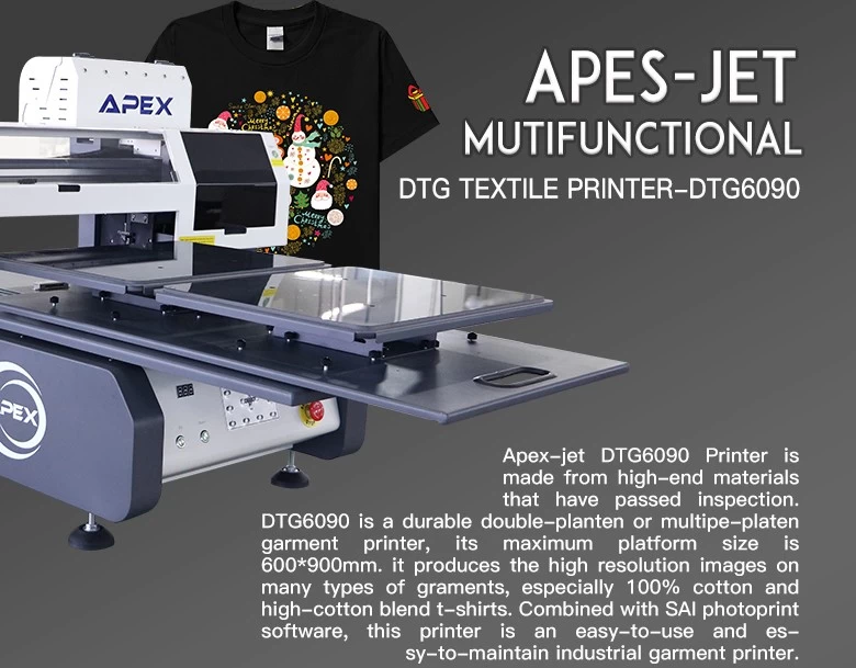 T-SHIRT PRINTER APEX-JET DTG6090