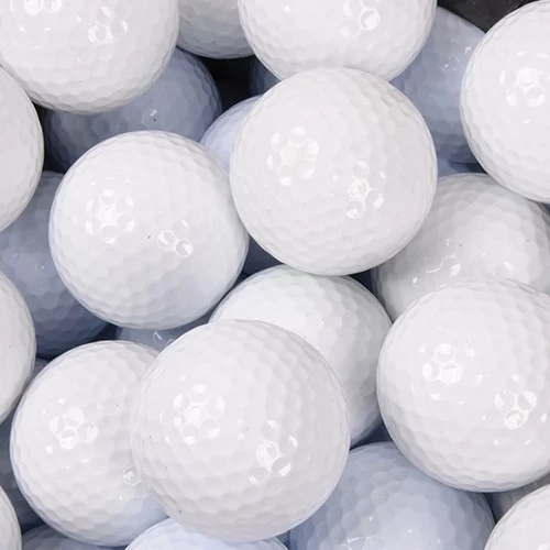 Plain White Golf Ball