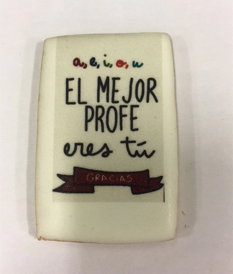 porcelana Bizcocho con tinta comestible para clientes de España fabricante
