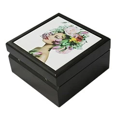 Chine Boîte à bijoux avec impression UV sur carreaux de céramique fabricant
