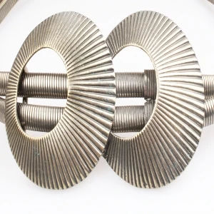 2014 fashion lady brass shell waist belt BT60006