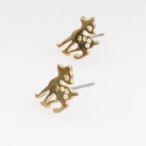 2014 latest trends animal shaped deer stud earrings E30063