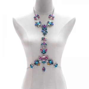 2017 New Summer Fashion Long Jewelry Body Chain Necklace