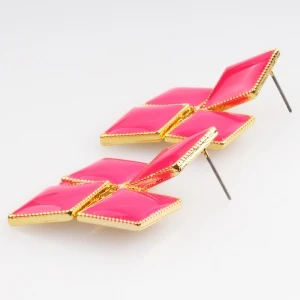 Animal acrylic resin women new model funny earrings designs E30087