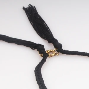 Bohemia Rope Chain Bubble Beads Necklace