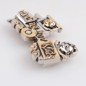 Child s train lettering wholesale lot magnetic bulk brooch P80018