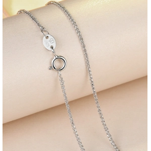 China Manufacturer Sterling Silver Chain Necklace without Pendant