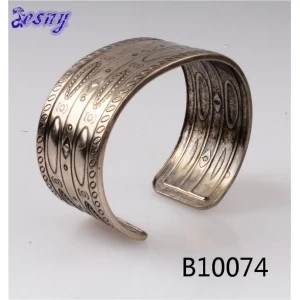 Китай China vintage ethnic tatto rose gold cuff bracelet B10074 производителя