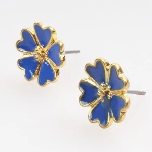 الصين Colorful flower shaped beautiful for lady stud earrings designs E30088 الصانع