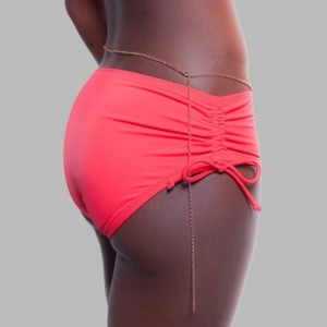 Cuban link long sexy waist italian body gold chain BDJ5302