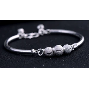 Custom Sterling Silver 925 Bracelet Beads Bangle Manufacturer