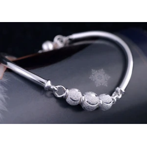 Custom Sterling Silver 925 Bracelet Beads Bangle Manufacturer