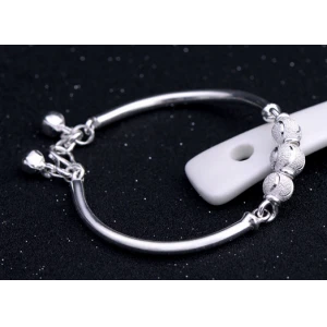 Custom Sterling Silver 925 Bracelet Beads Bangle Manufacturer
