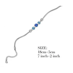 Custom Woman Zinc Alloy Crystals Bracelet Manufacturer China