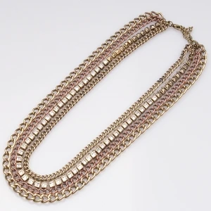 Diamond Crystal Chains Necklaces Wholesale N90007