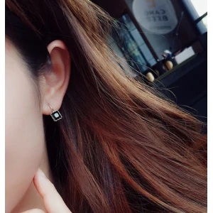 Factory Price Geometry 18k Gold Plating Cerkonier Earrings Manufacturer in China