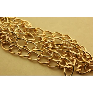 Factory Supply stainless steel decorative handbag clothing jewelry Metal Chain
