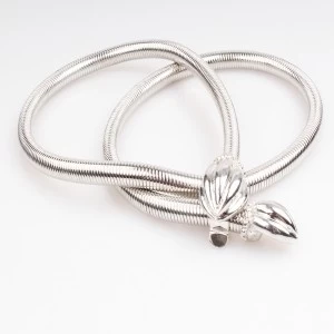الصين Fancy chain ladies rhinestone dressy western braided dress belt BT60060 الصانع