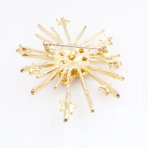 Fancy pin modern star Cupid s love wedding bouquet brooch P80003