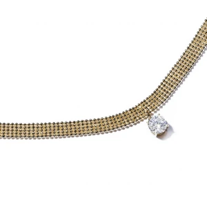 Fashion High Quality Environmental Copper Short Necklace for Woman