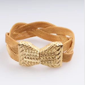 China Fashion and High Quality Lower MOQ Jewelry Manufacturer Alloy Bracelet for Women Hersteller
