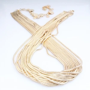 Fashion layers gold chain metal coin charms waist belt BT60039