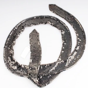 Fashion waistband gold gun metal coat buckle waist belt BT60066