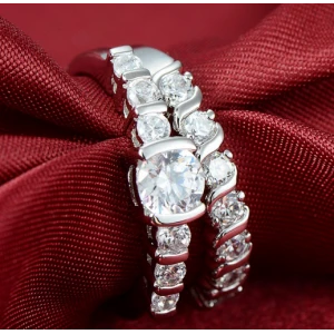 Flexible ring jewelry 925 sterling silver jewelry cheap latest wedding ring wholesale China