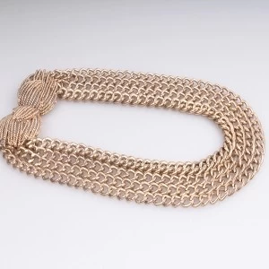 Китай Four Layered Chains Long Necklace Wholesale производителя