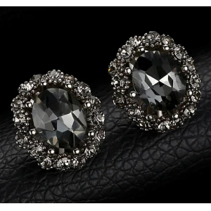 High Quality Manufacturer Zinc Alloy Stud Earrings for Woman