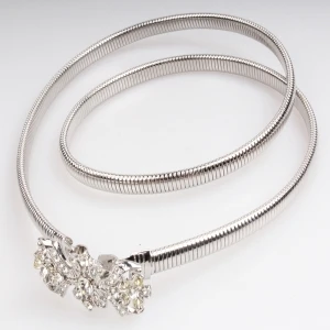 Indian thin fashion new silver rhinestone cloth metal belt BT60048