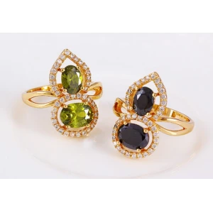 Jewelry Fashion Jewelry New Design 18K gold Plated Finger Ring