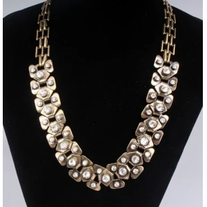 Jewelry Fashion Simulated Statement Necklace Chokers For Women Wedding Jewelry Wholesale Necklaces Designs 2018