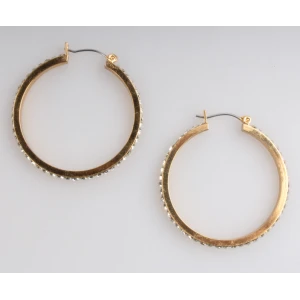 Jewelry Whole Sale China Earring Jewelry Stainless Steel Big Circle Hoop Earrings as Gift