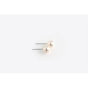 Korean simple design double-side pearl stud earring TBE002