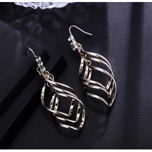 Long Style Plating 18K Tassels Earrings Manufacturer in China