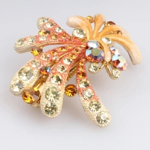 Manufacturers china diy crystal hawaiian hair accessories hairpin H50015