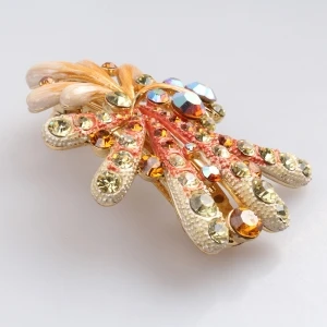 Manufacturers china diy crystal hawaiian hair accessories hairpin H50015