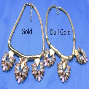 Mesh Chain Helena Statement Necklace N90232