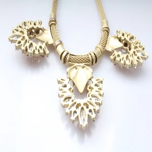 Mesh Chain Helena Statement Necklace N90232