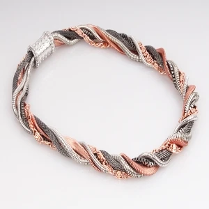 Mixture Color Mixture Chains Twist Necklace