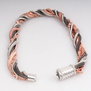 Mixture Color Mixture Chains Twist Necklace