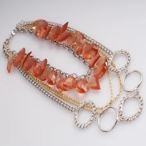 Multi Elements Bohemia Layers Chains Necklace