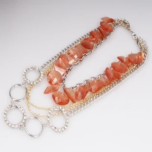 Multi Elements Bohemia Layers Chains Necklace