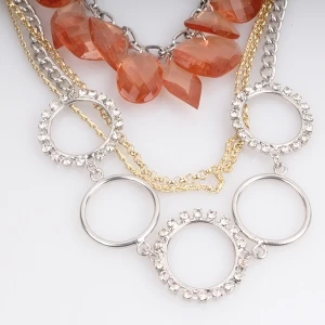 Multi Elements Bohemia Layers Chains Necklace