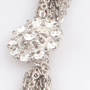 中国 Olympic rings silver couple gold statement necklace N90078 メーカー
