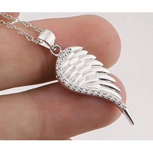 Silver jewelry 925 sterling leaf necklace Factory China